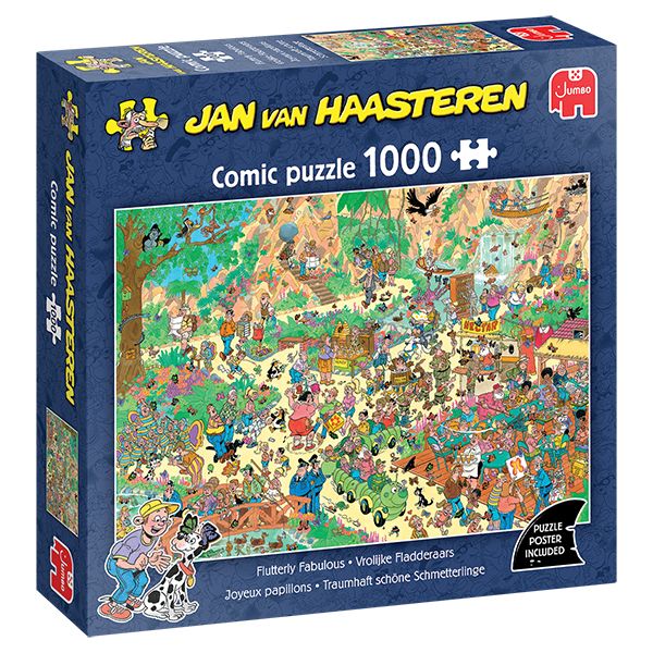 1000 pcs - Jan van Haasteren: Flutterly fabulous
