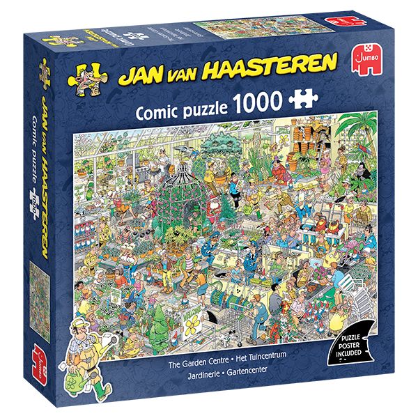 1000 pcs - Jan van Haasteren: Garden Center