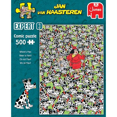 500 pcs - Jan van Haasteren: EXPERT 3, Where’s Max?
