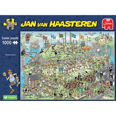 1000 pcs - Jan van Haasteren: Highland Games