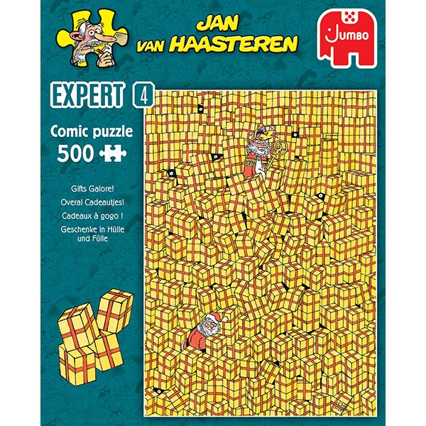 500 pcs - Jan van Haasteren: EXPERT 4, Gifts Galore!