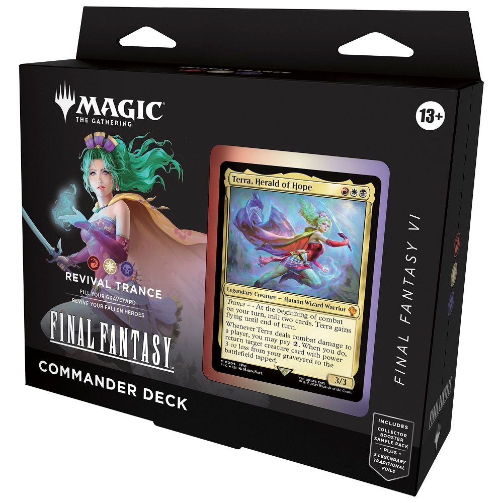 Magic the Gathering TCG Final Fantasy Commander Deck -, Deck: Revival Trance (FFVI)