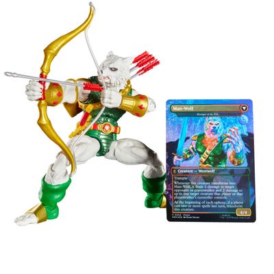 Marvel Legends: MTG Man-Wolf with Exclusive Foil Card