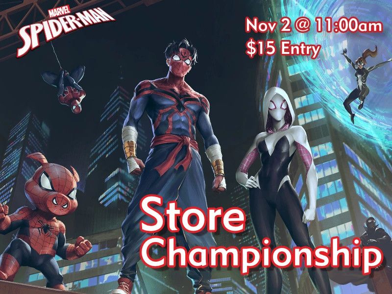 Magic The Gathering: Spider Man Store Championship - Nov. 2 @ 11am