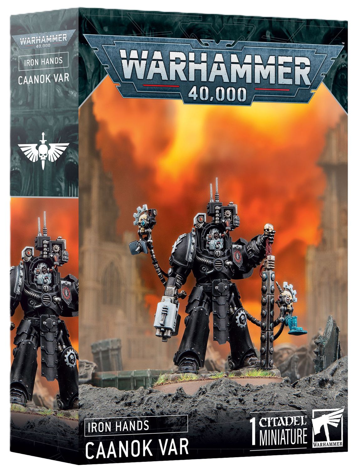 Warhammer 40K: Space Marines (Iron Hands) - Caanok Var