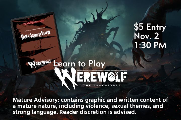 Werewolf the Apocalypse One Shot: Reclamation