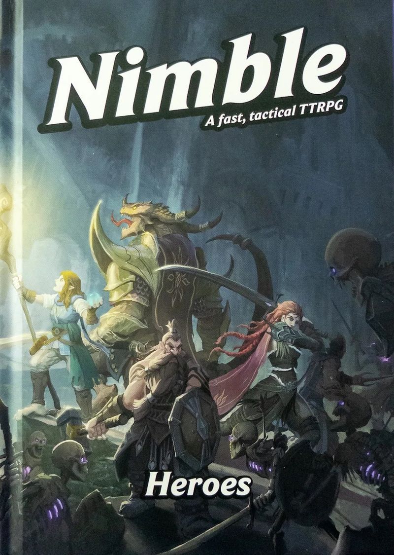 Nimble: A Fast &amp; Tactical RPG (5E) - Heroes