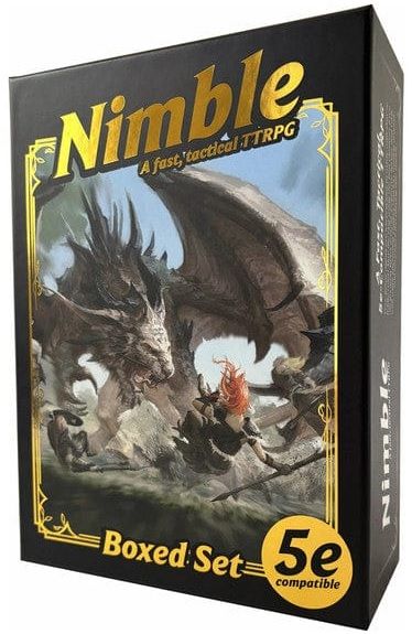 Nimble: A Fast &amp; Tactical RPG (5E) - Boxed Set