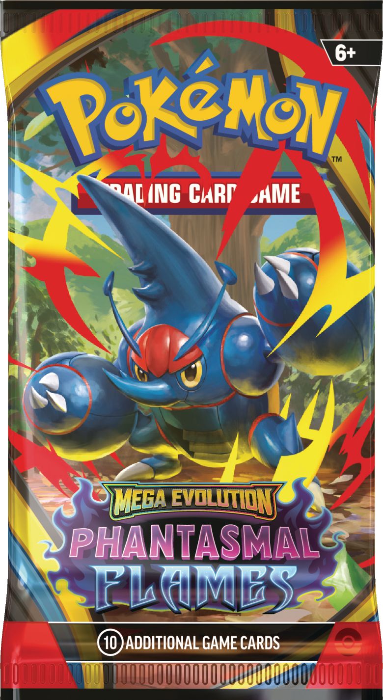 Pokemon TCG - Mega Evolution: Phantasmal Flames Booster Pack