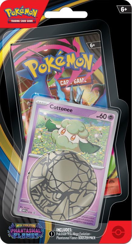 Pokemon TCG - Mega Evolution: Phantasmal Flames Checklane Blister