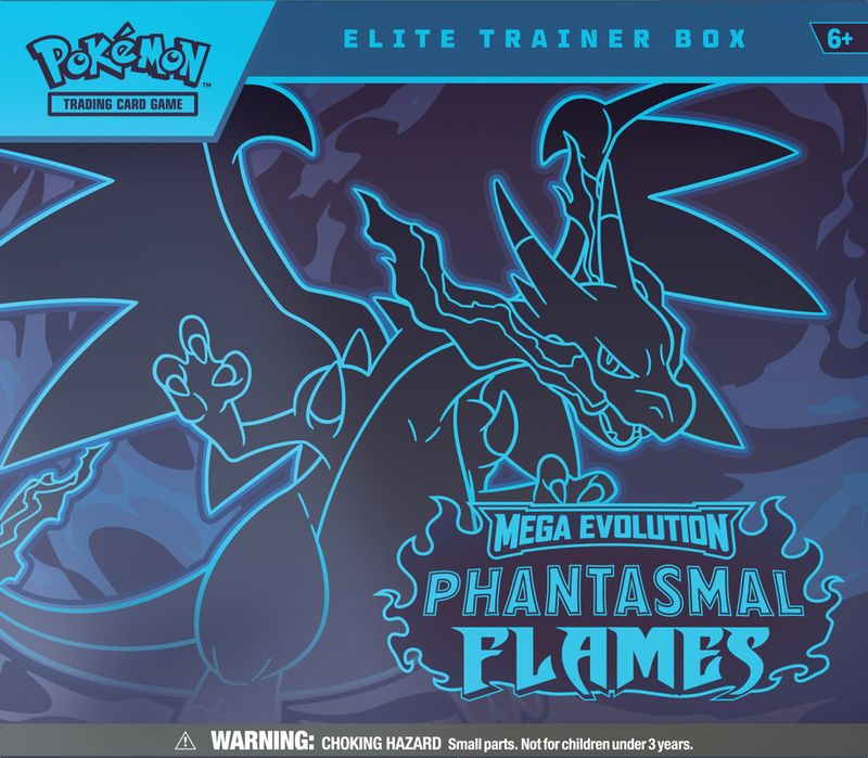 Pokemon TCG - Mega Evolution: Phantasmal Flames Elite Trainer Box