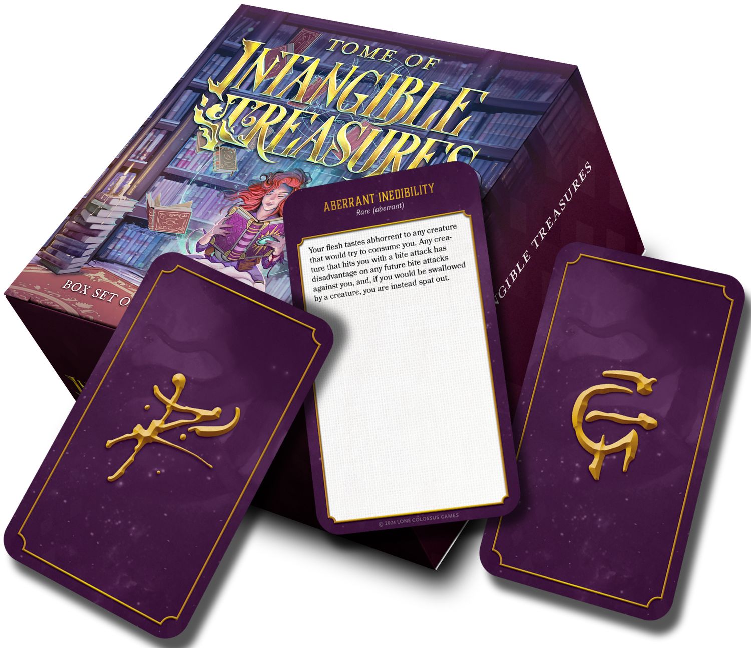 Tome of Intangible Treasures (5E) - Tarot Sized Reference Cards