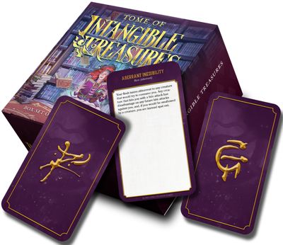Tome of Intangible Treasures (5E) - Tarot Sized Reference Cards