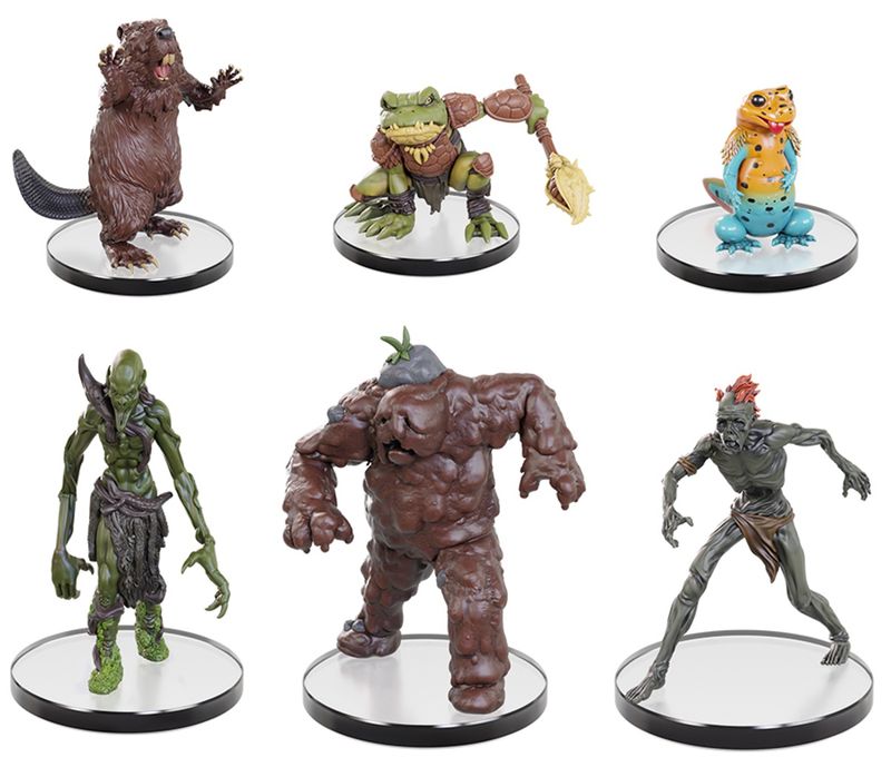 Pathfinder Battles: Premium Painted Miniature Set - Bog Dwellers