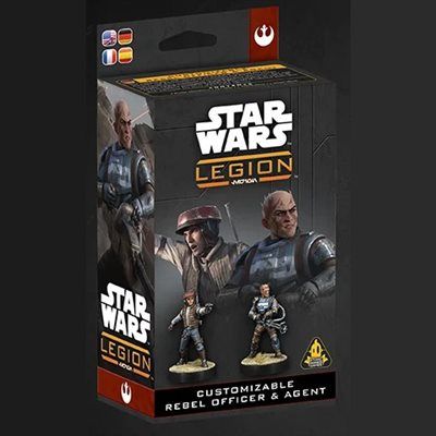 Star Wars: Legion: Customizable Rebel Officer &amp; Agent