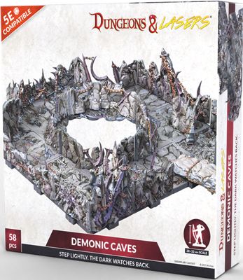Dungeons and Lasers: Caves Series: - Demonic Caves