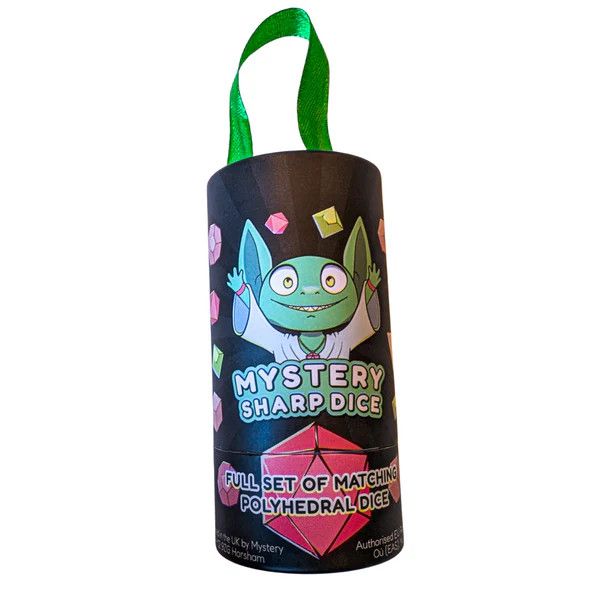 Mystery Dice Goblin: 7-Piece Sharp Dice Set