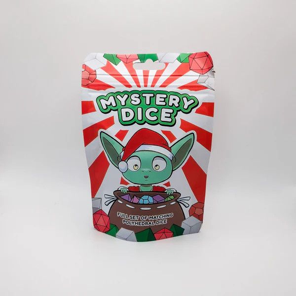 Mystery Dice Goblin: 7-Piece Christmas Dice Set