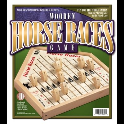 Wooden Horse Races Game