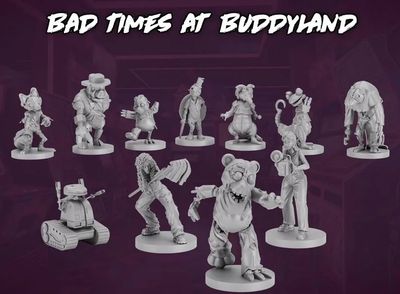 Final Girl - Series 4: Bad Times at Buddyland Miniatures Pack