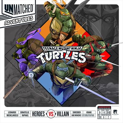 Unmatched Adventures: Teenage Mutant Ninja Turtles with Hero Decks