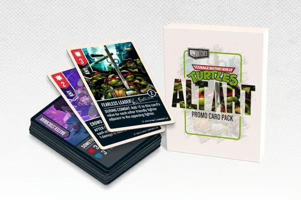 Unmatched Adventures: Teenage Mutant Ninja Turtles: Alt Art Promo Cards