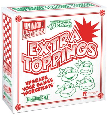 Unmatched Adventures: Teenage Mutant Ninja Turtles: Extra Toppings Miniature Set