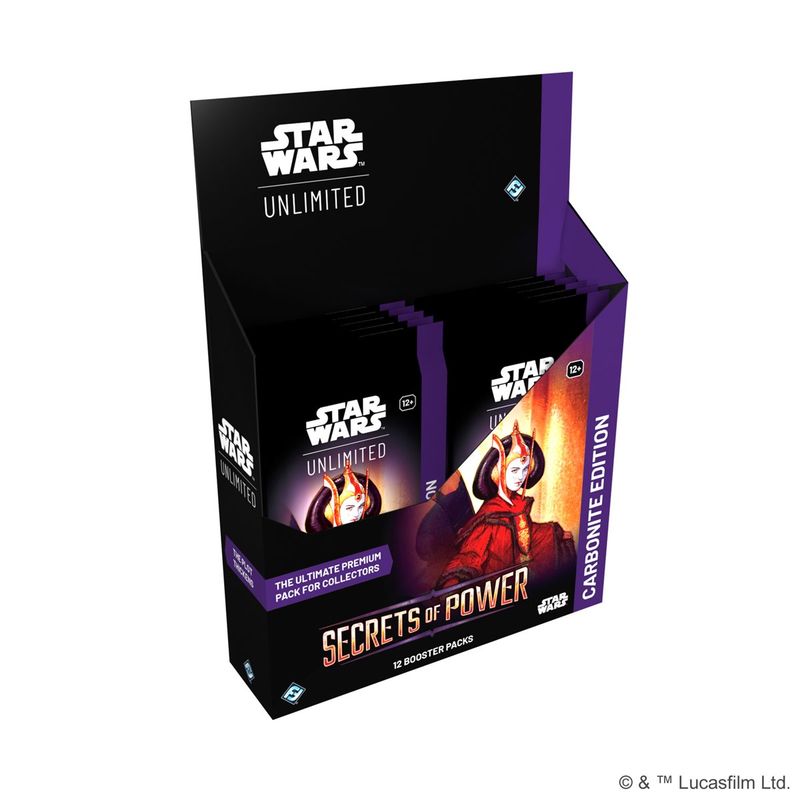 Star Wars Unlimited TCG Secrets of Power Carbonite Booster Box