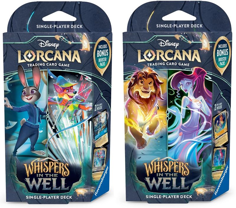 Disney Lorcana TCG Whispers in the Well Starter Deck -