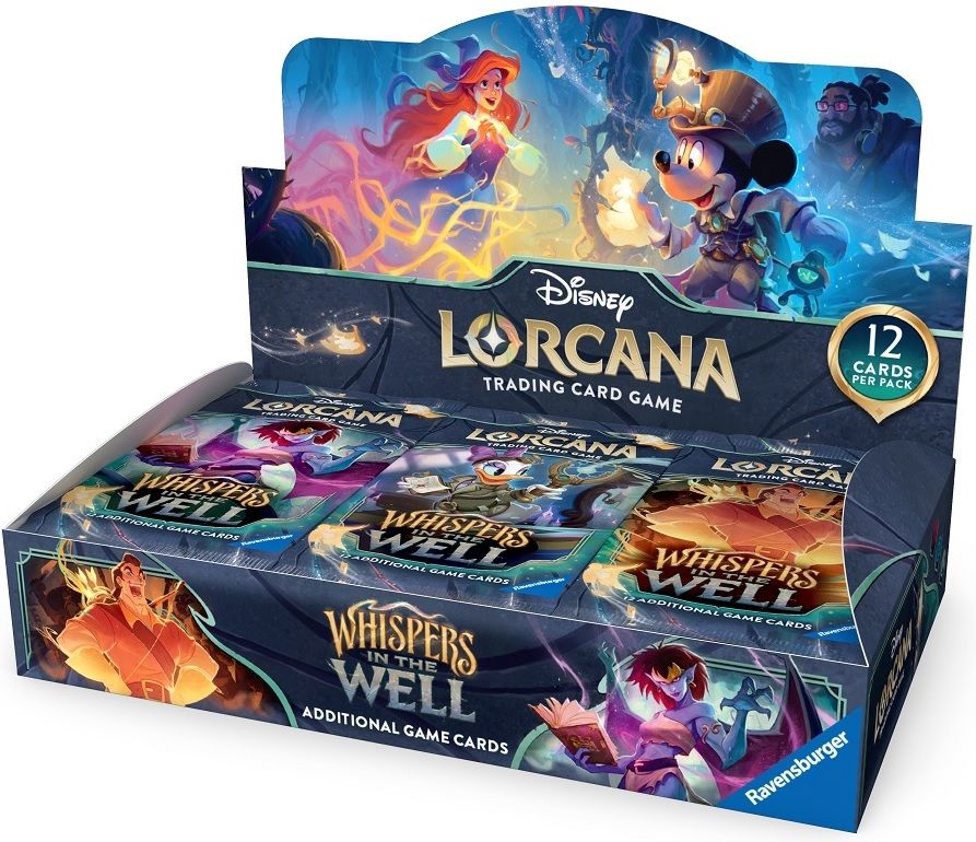 Disney Lorcana TCG Whispers in the Well Booster Box