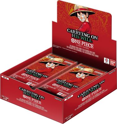 One Piece CG: Carrying On His Will Booster Box