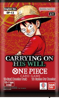 One Piece CG: Carrying On His Will Booster Pack