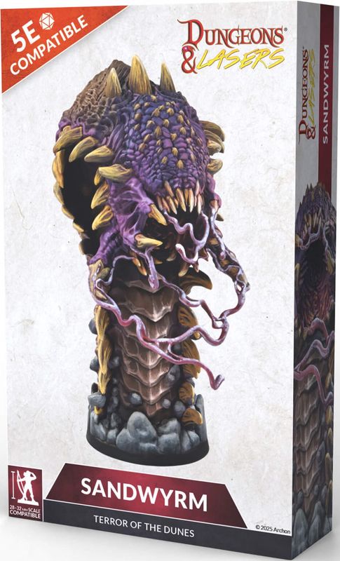 Dungeons &amp; Lasers: Sandwyrm: Terror of the Dunes