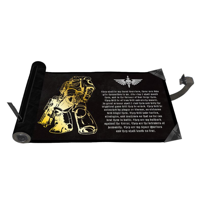 Dice Scroll - Premium Foil Warhammer 40K (Adeptus Astartes)