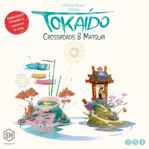 Tokaido: Crossroads &amp; Matsuri Expansions (Stonemaier Edition)