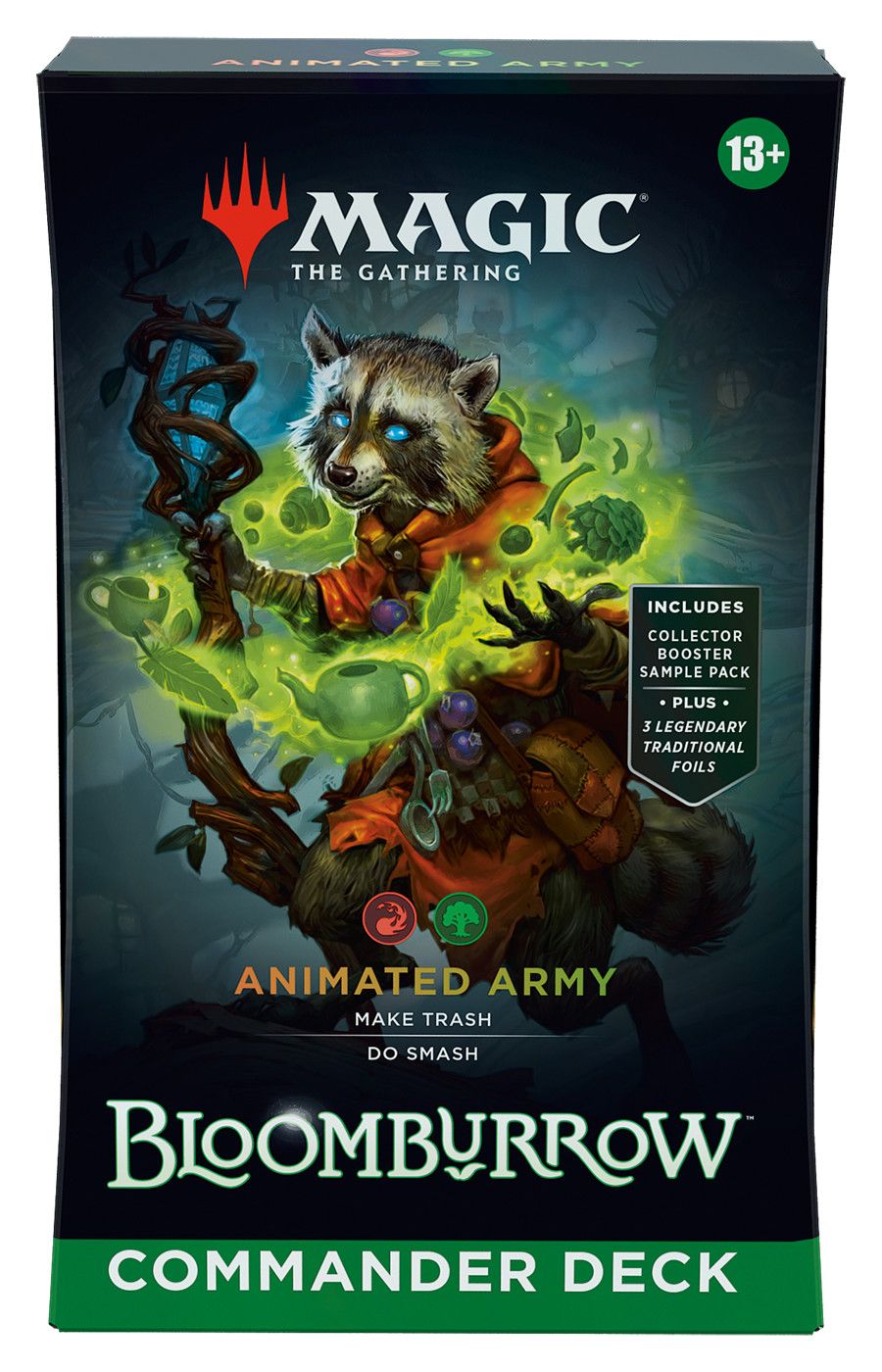 Magic The Gathering TCG: Bloomburrow Commander Deck, Type: Animated Army