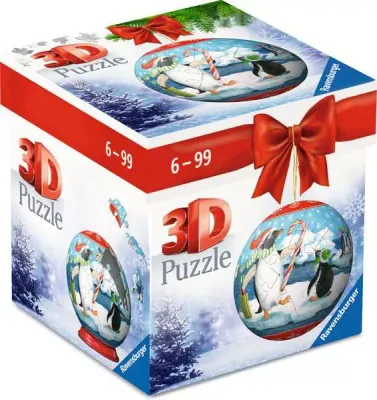 Holiday Animal Cheer 3D Puzzle Ornament -