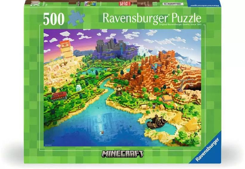 500 pcs - World of Minecraft