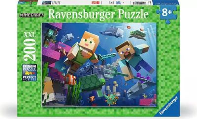 200 pcs - Minecraft: Underwater (XXL)
