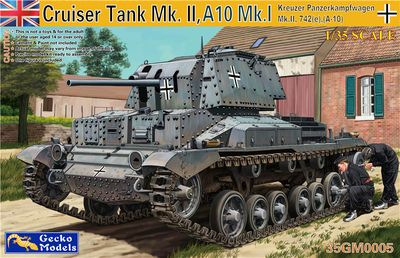 Kreuzer Panzerkampfwagen Mk.II Model Kit (1:35 Scale)