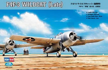 F4F-3 Wildcat Model Kit (1:48 Scale)