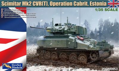 Scimitar Mk2 CVR(T) Recon Vehicle Model Kit (1:35 Scale)