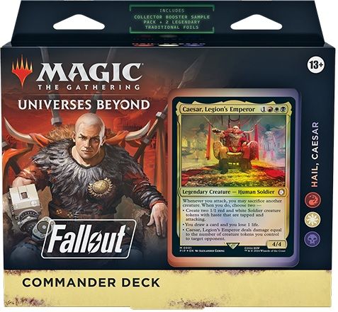 Magic The Gathering TCG Fallout Commander Deck, Type: Hail Caeser