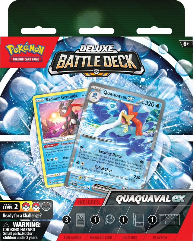 Pokemon TCG - Deluxe Battle Deck, Name: Quaquaval