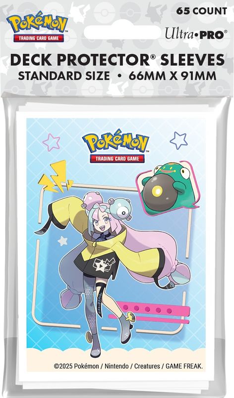 Sleeves - 66x91mm (Standard CCG) Pokemon Deck Protector 65/pack Iono and Bellibolt