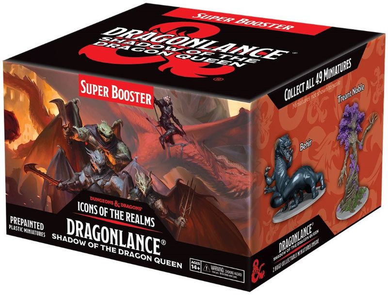 D&amp;D  Icons of the Realms: Miniature Booster Super - Dragonlance: Shadow of the Dragon Queen