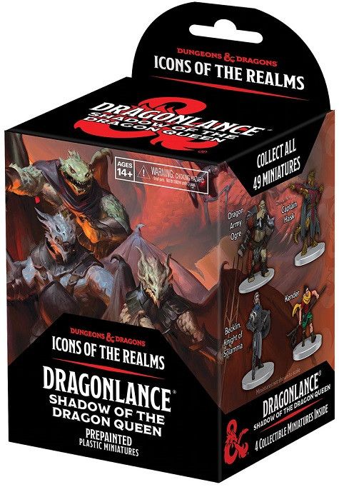 D&amp;D  Icons of the Realms: Miniature Booster - Dragonlance: Shadow of the Dragon Queen