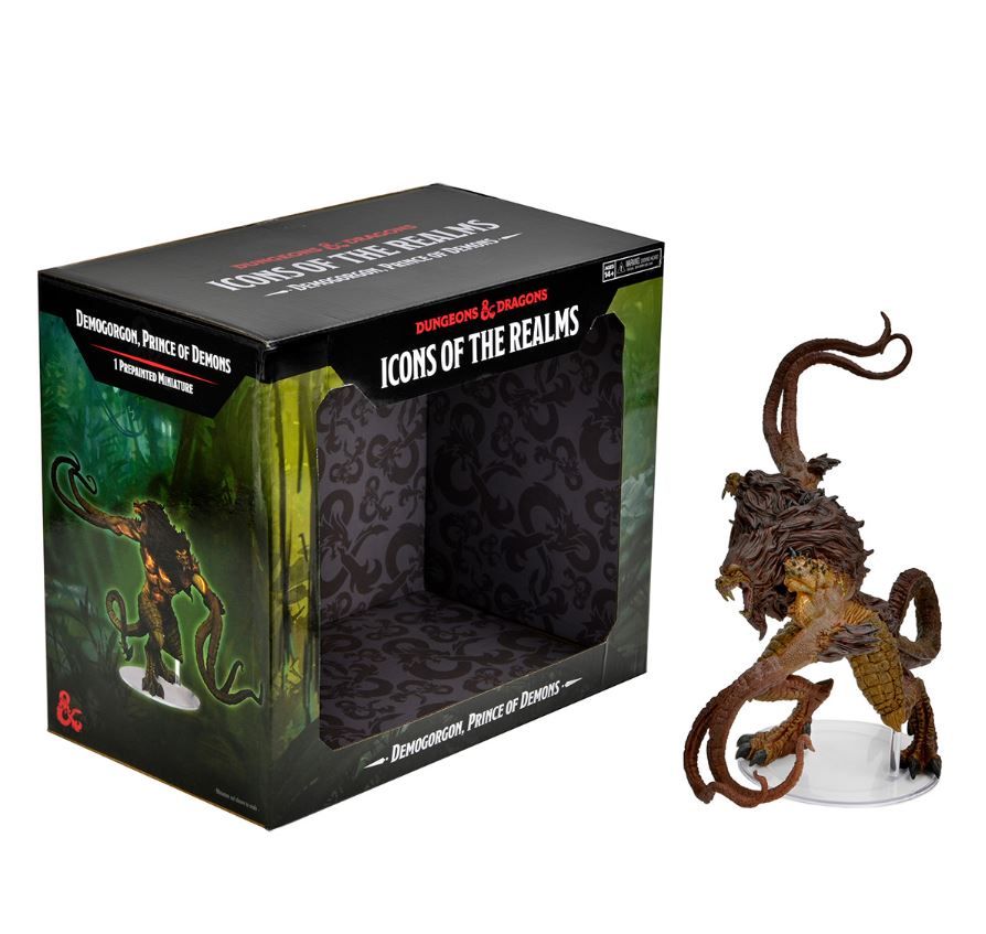 D&amp;D Icons of the Realms: Demogorgon, Prince of Demons Premium Painted Miniatures
