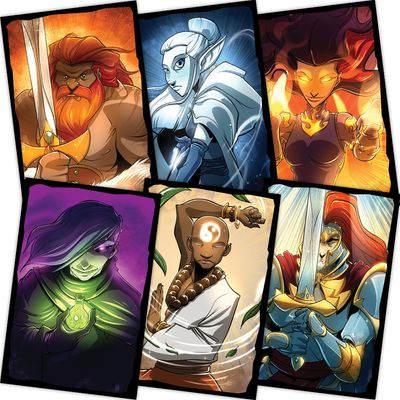 Dice Throne: Season One - Heroes Sleeve Bundle (8 Heroes)