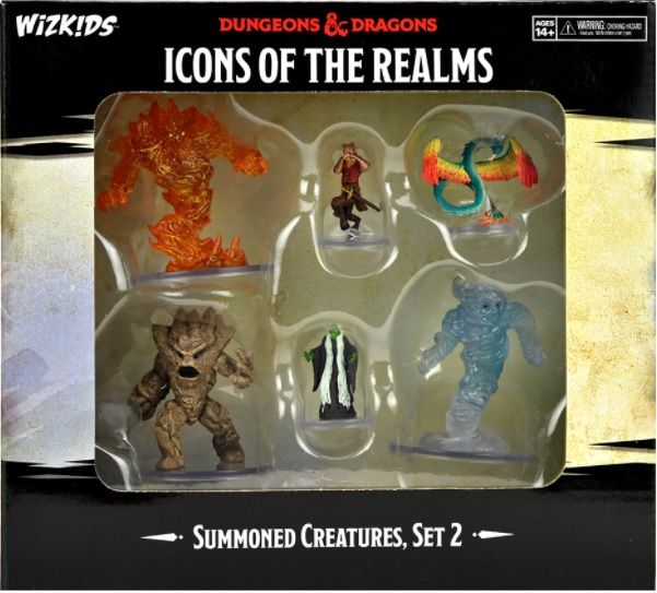 D&amp;D Icons of the Realms: Summoned Creatures Set 2 Premium Painted Miniatures